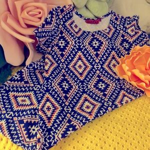 Boho Aztecs print dress Size 4